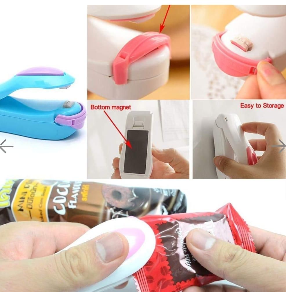 Portable plastic heat sealing machine